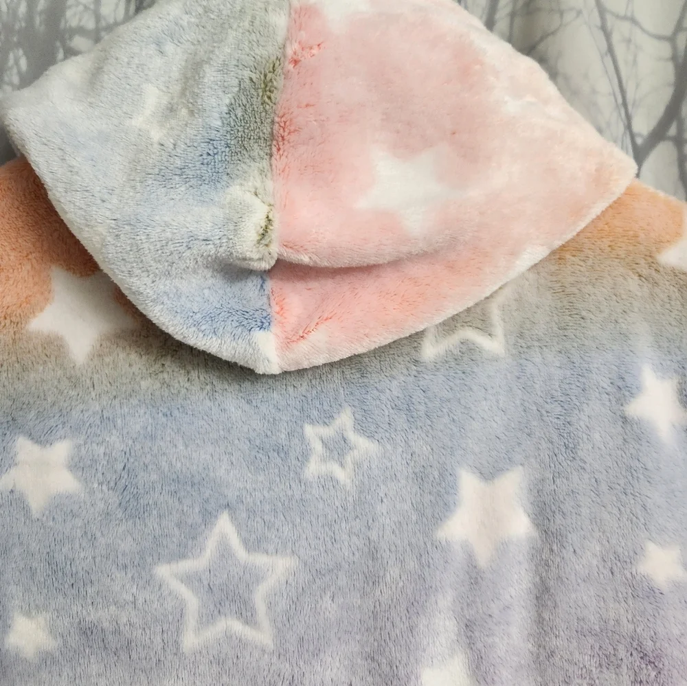 Girl's 32°Heat Sleeper Robe Hoodie Cozy Soft Lounger 14/16